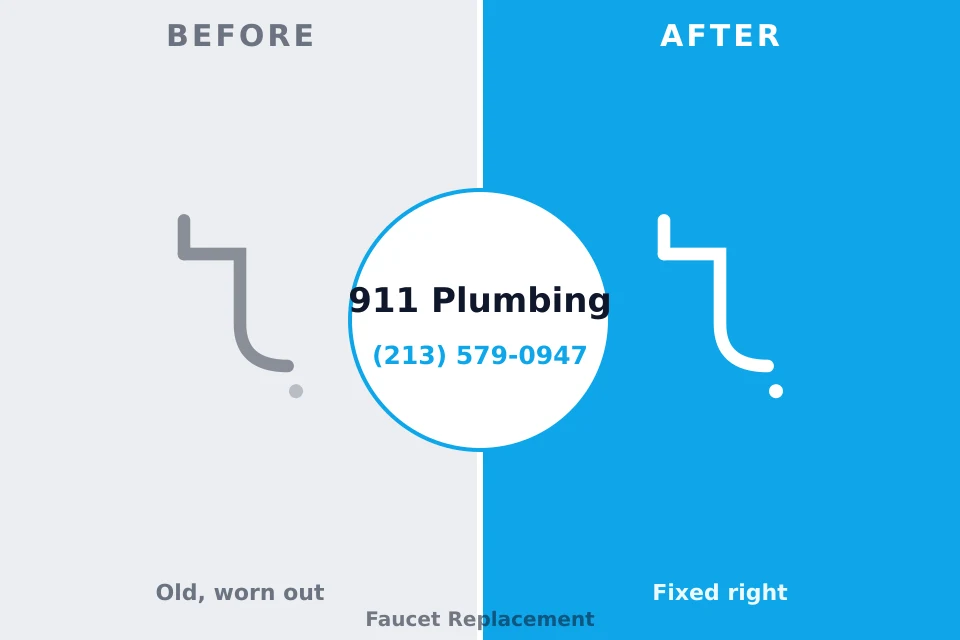 Before and after: plumbing company Wautoma, WI